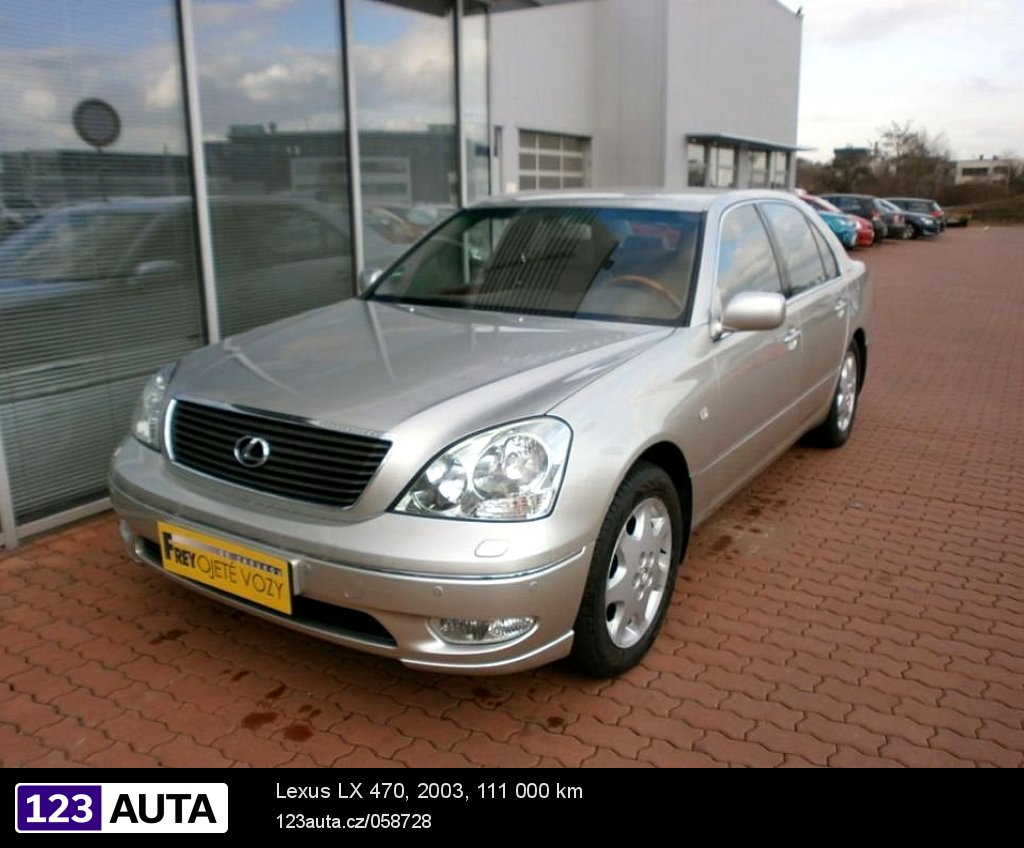 Lexus LX 470, 2003 - celkový pohled