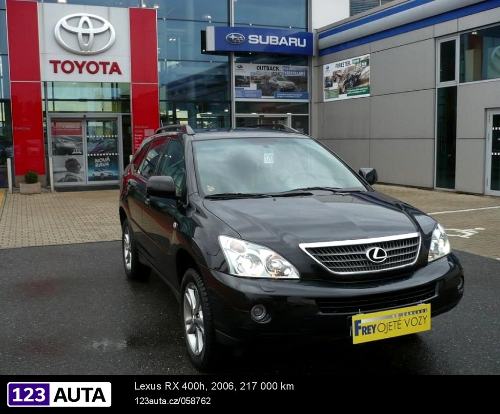Lexus RX 400h, 2006 - celkový pohled