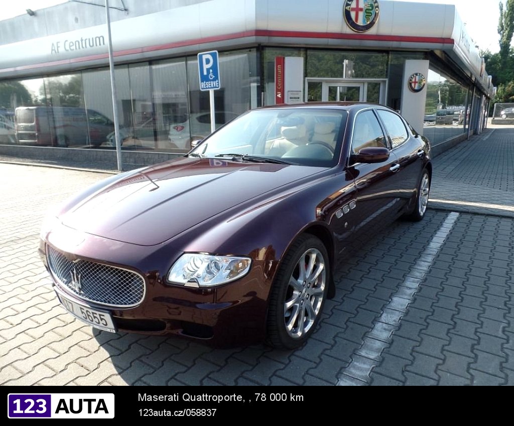 Maserati Quattroporte, 0 - celkový pohled