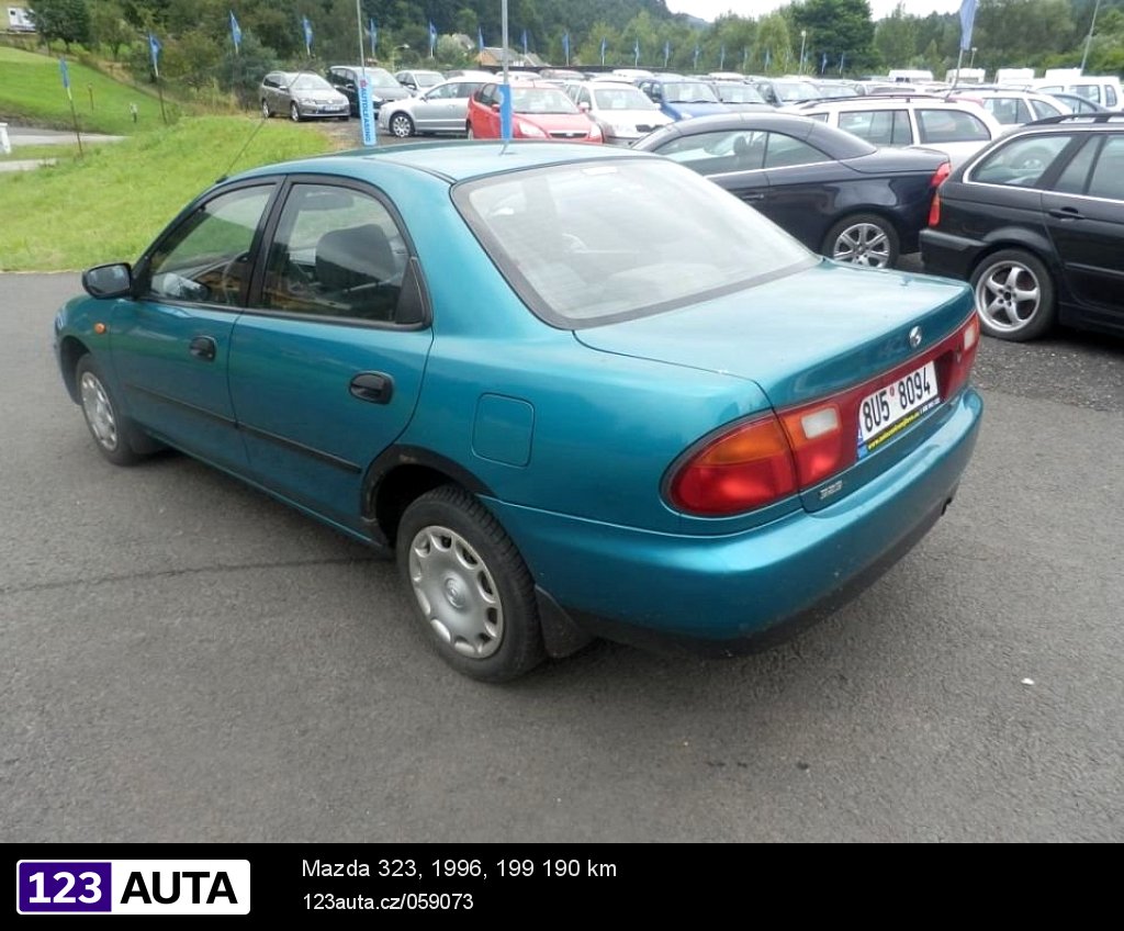 Mazda 323, 1996 - pohled č. 6
