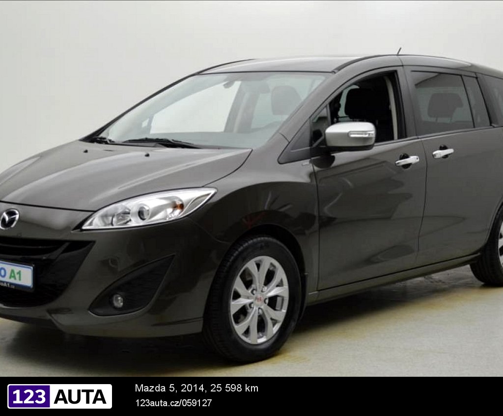 Mazda 5, 2014 - celkový pohled
