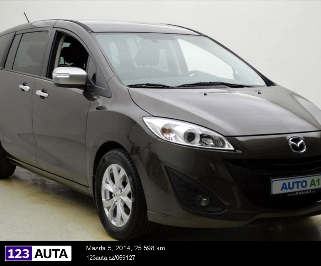 Mazda 5, 2014 - pohled č. 3