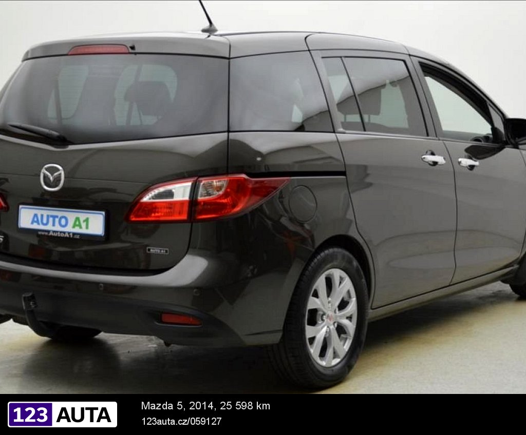 Mazda 5, 2014 - pohled č. 4