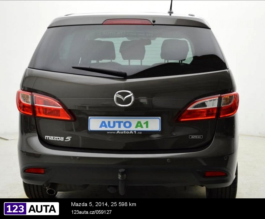 Mazda 5, 2014 - pohled č. 5