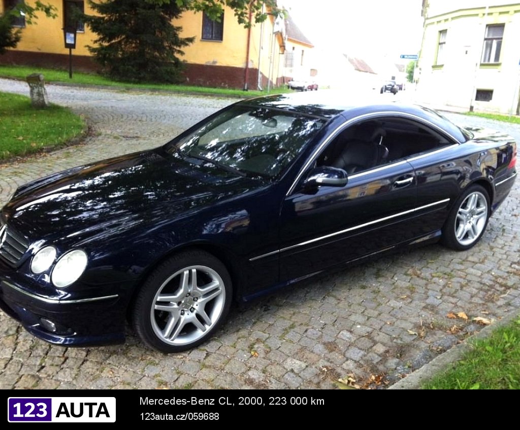Mercedes-Benz CL, 2000 - pohled č. 2