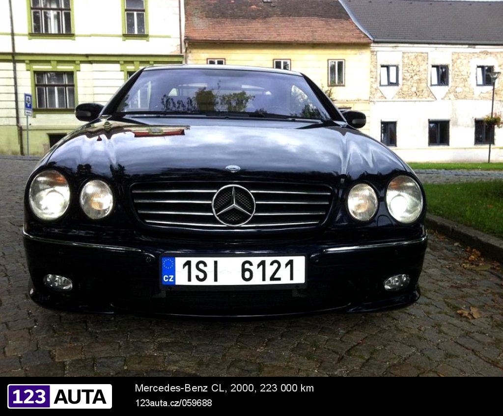 Mercedes-Benz CL, 2000 - pohled č. 4