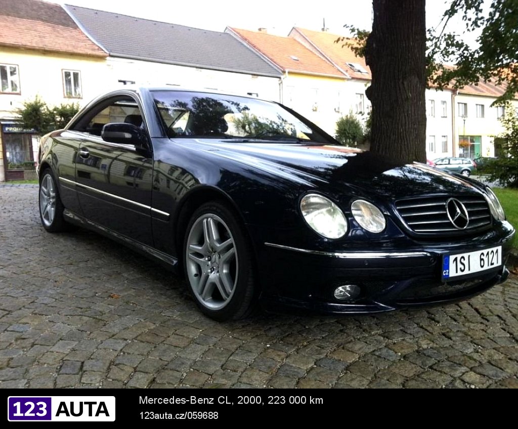Mercedes-Benz CL, 2000 - pohled č. 5
