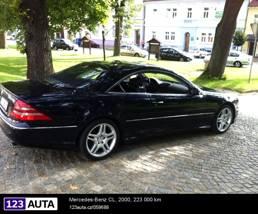 Mercedes-Benz CL, 2000 - pohled č. 7