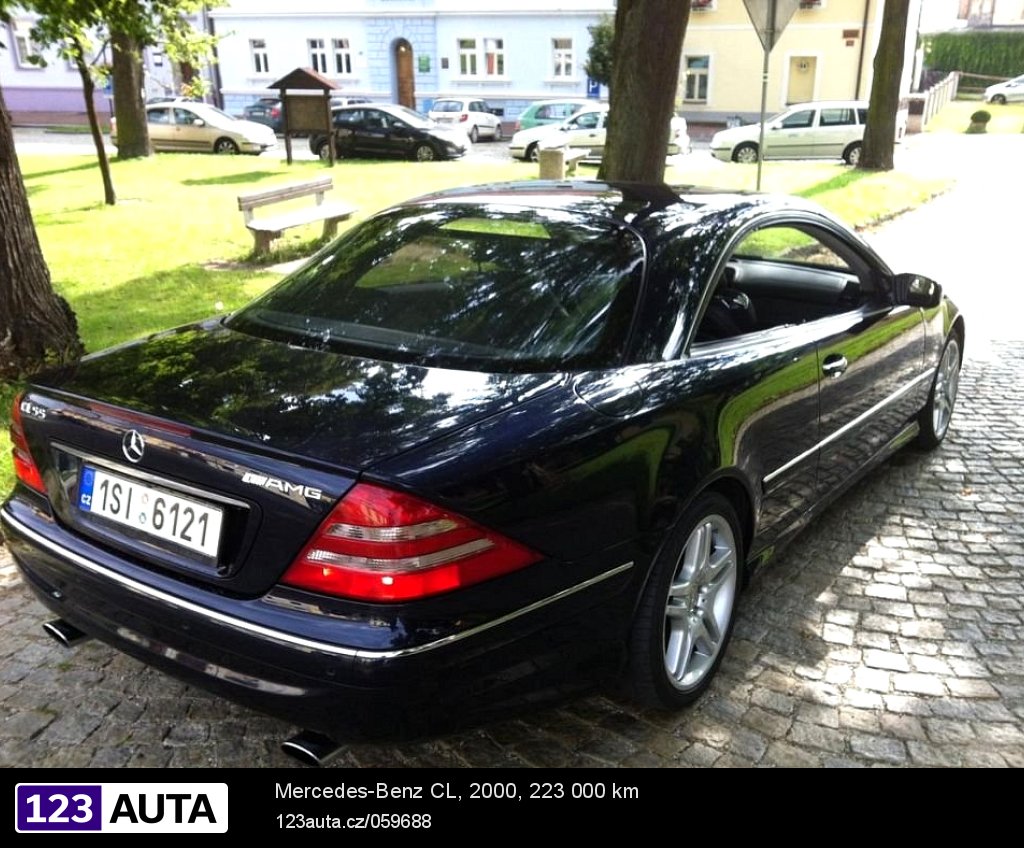 Mercedes-Benz CL, 2000 - pohled č. 8