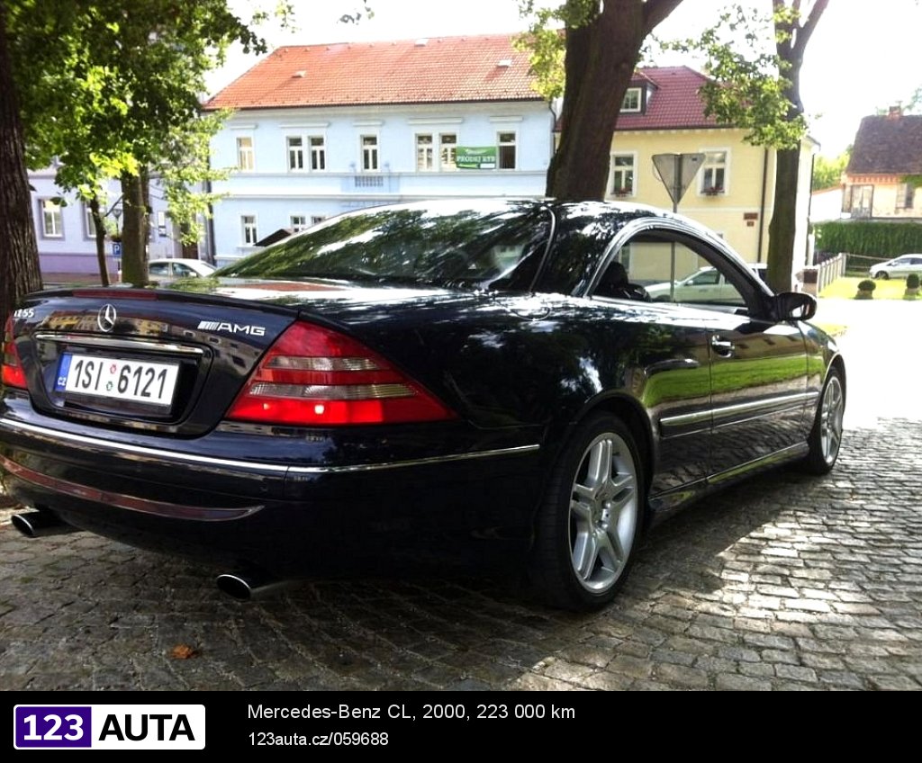 Mercedes-Benz CL, 2000 - pohled č. 9