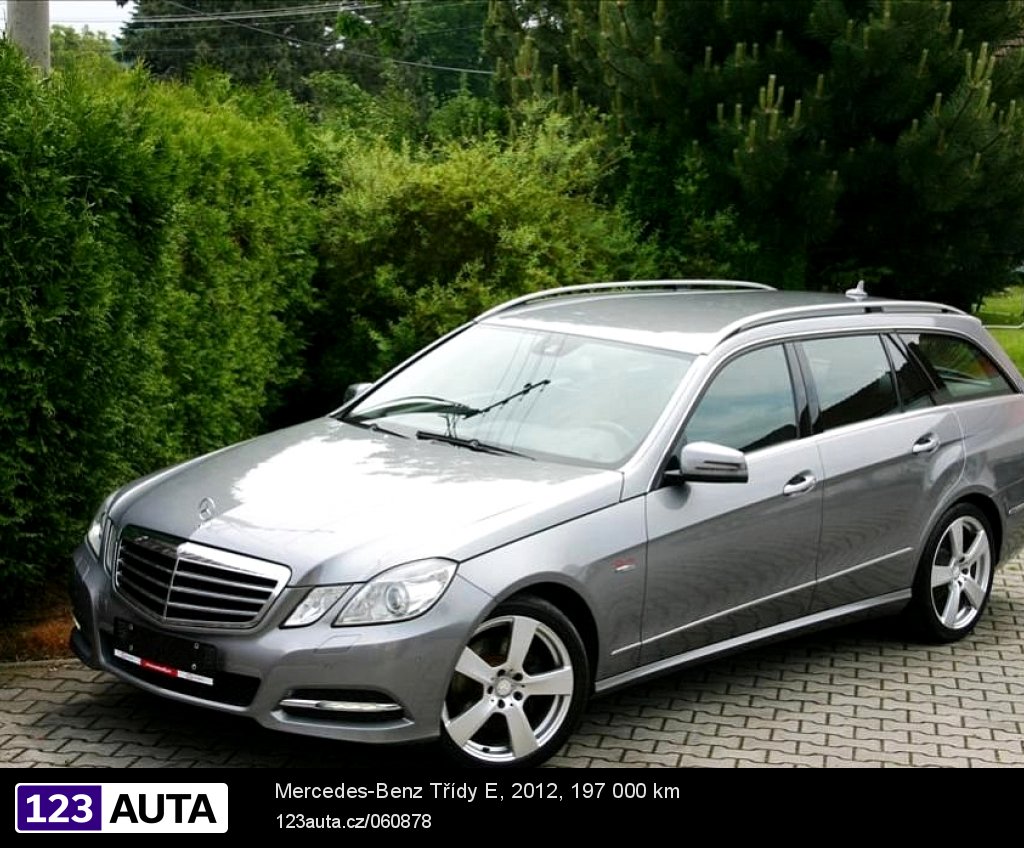 Mercedes-Benz Třídy E, 2012 - celkový pohled