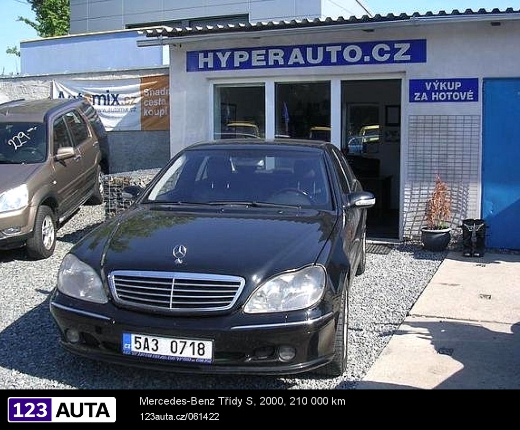 Mercedes-Benz Třídy S, 2000 - celkový pohled