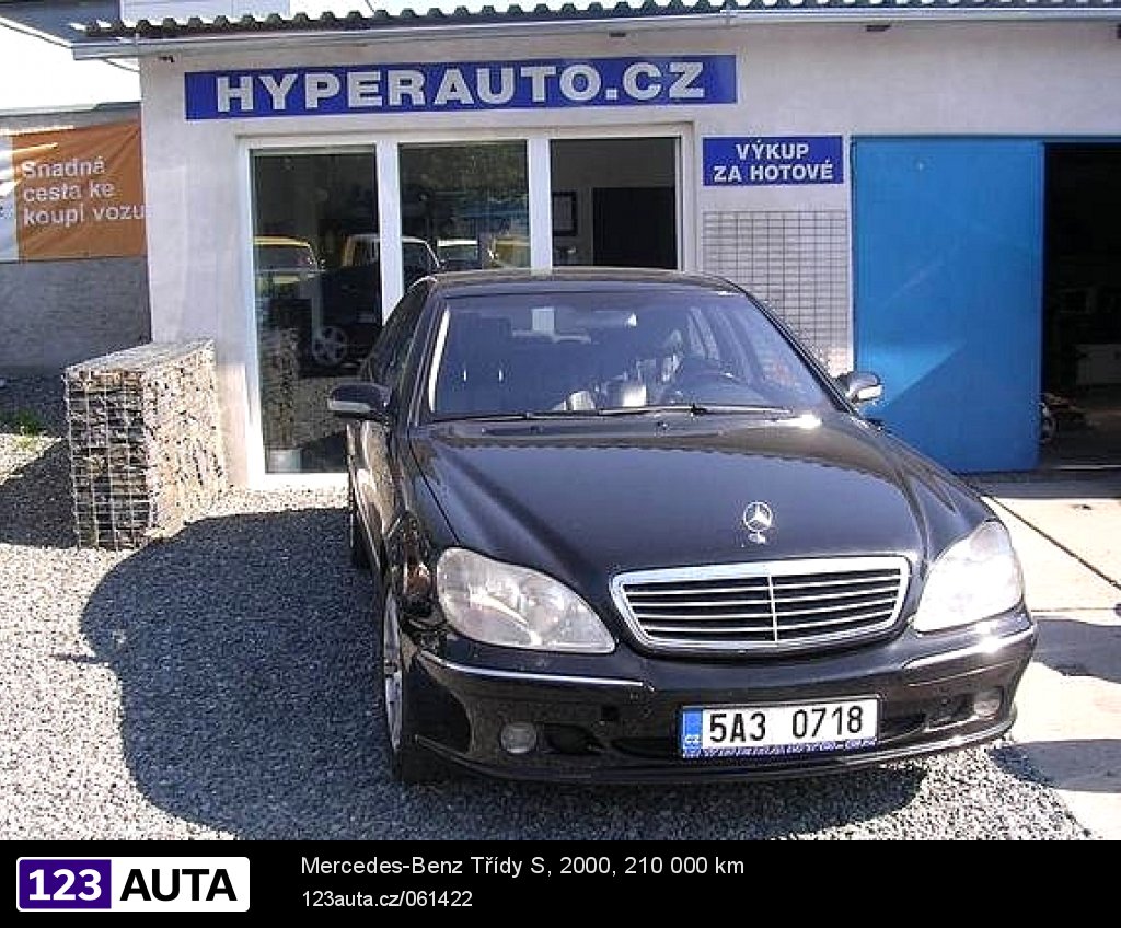 Mercedes-Benz Třídy S, 2000 - pohled č. 2