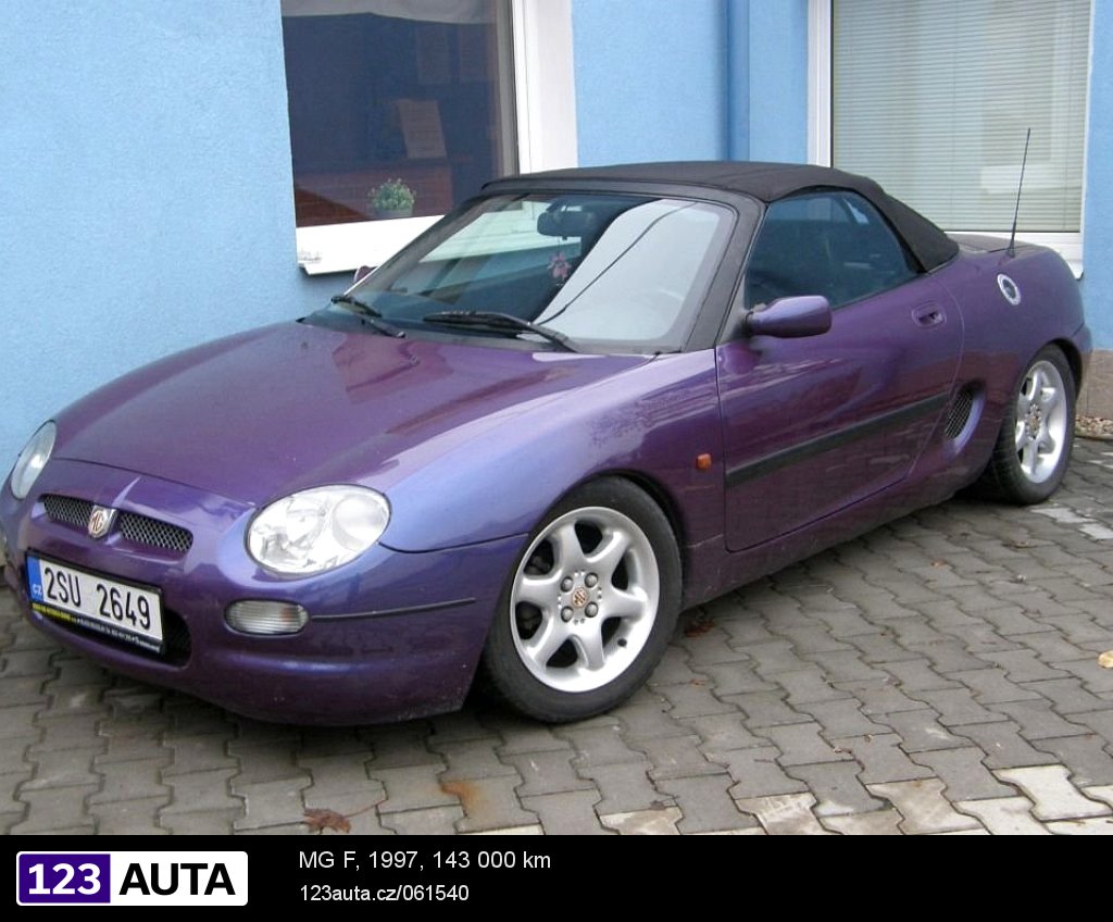 MG F, 1997 - celkový pohled