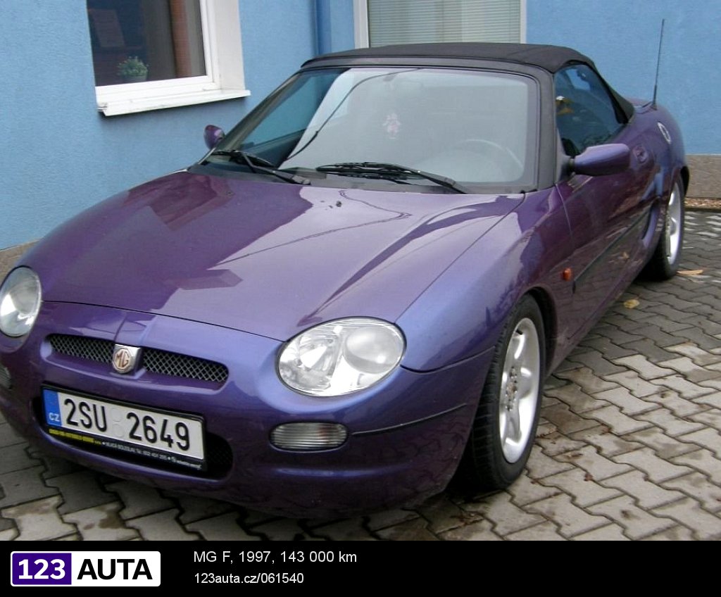 MG F, 1997 - pohled č. 2
