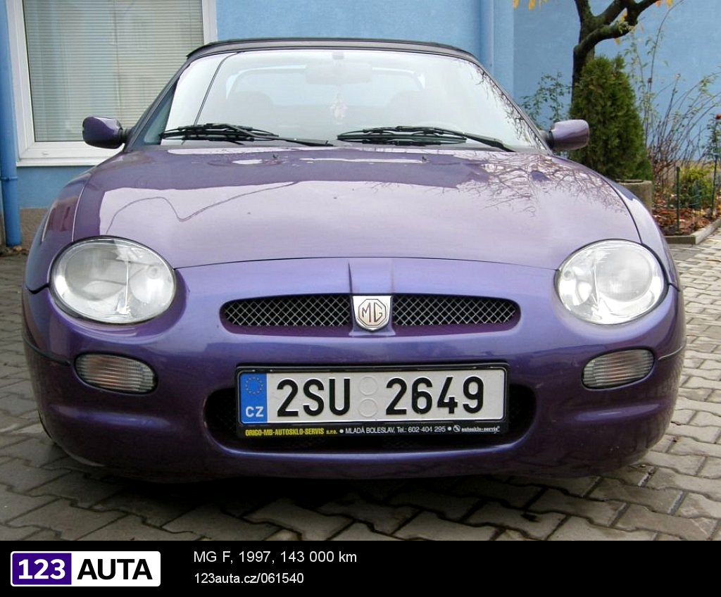 MG F, 1997 - pohled č. 3