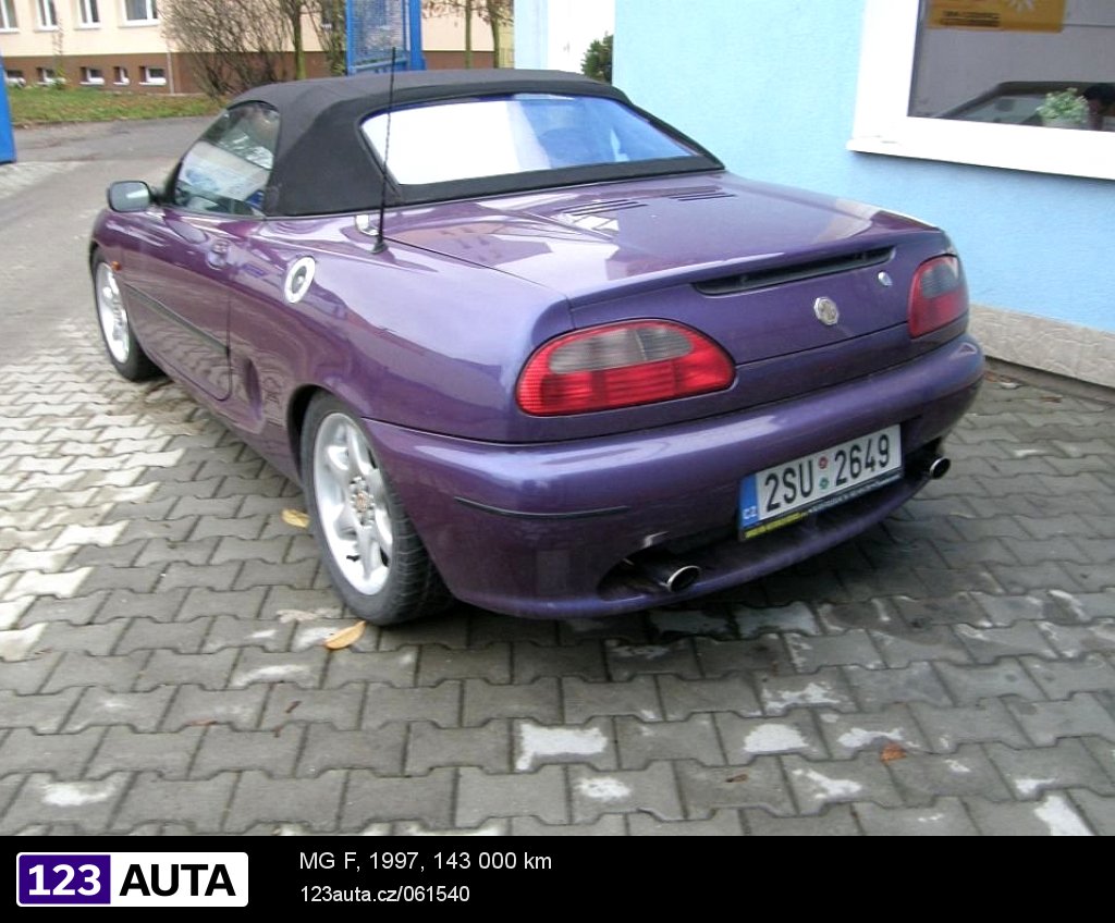 MG F, 1997 - pohled č. 5