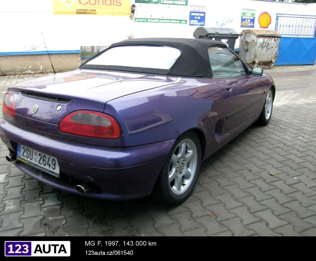 MG F, 1997 - pohled č. 6