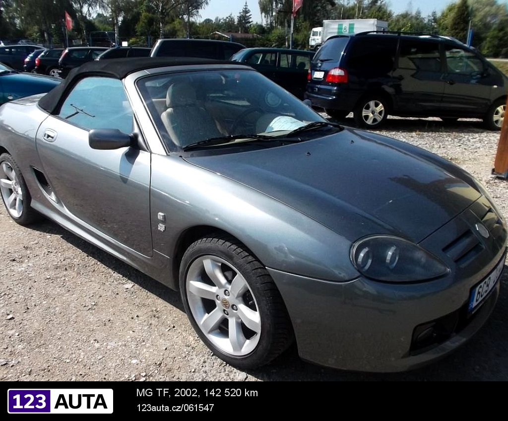 MG TF, 2002 - celkový pohled