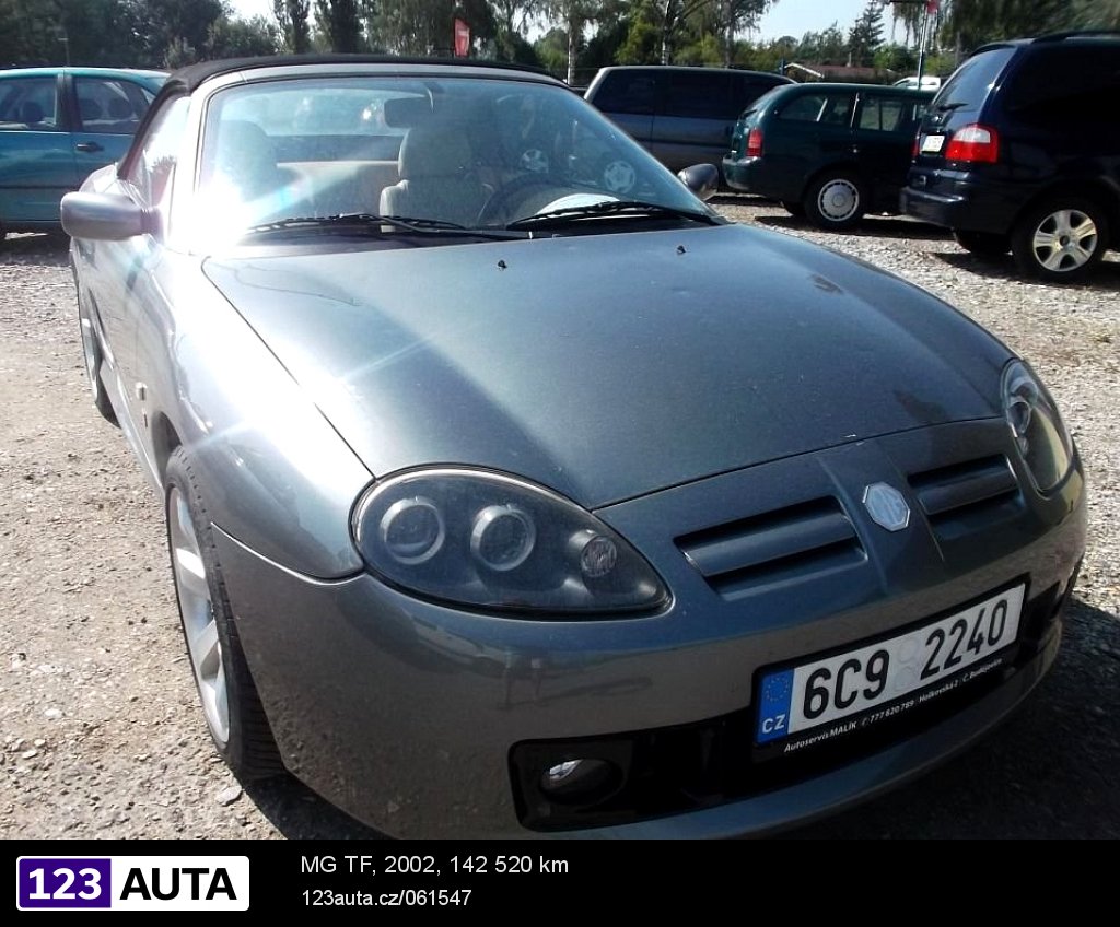 MG TF, 2002 - pohled č. 2