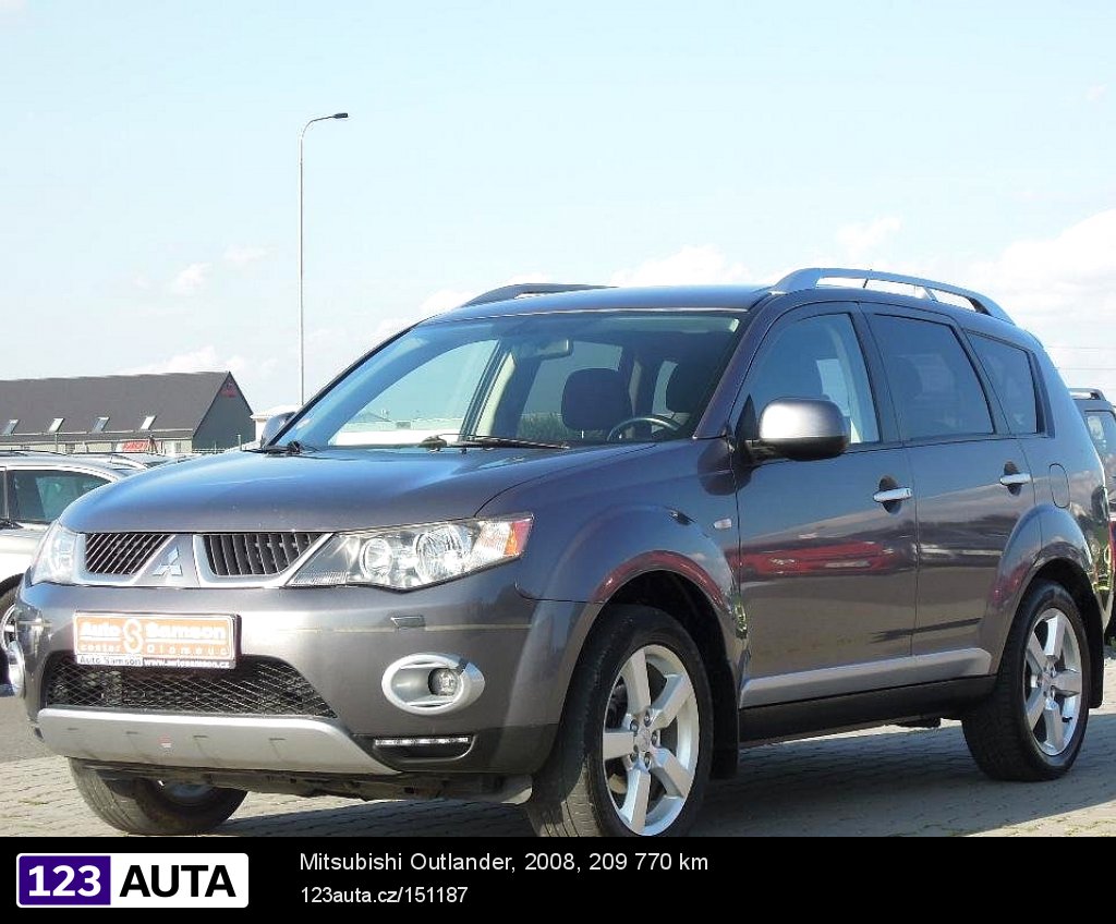 Mitsubishi Outlander, 2008 - celkový pohled