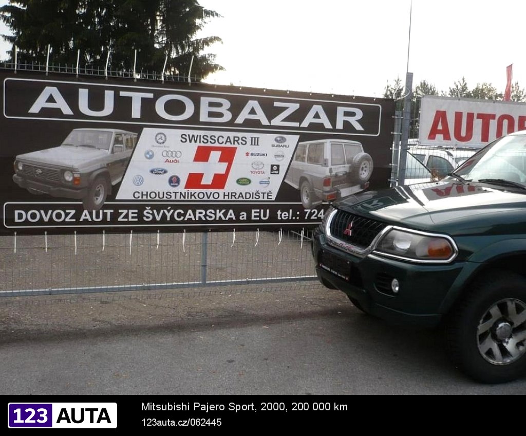 Mitsubishi Pajero Sport, 2000 - pohled č. 1