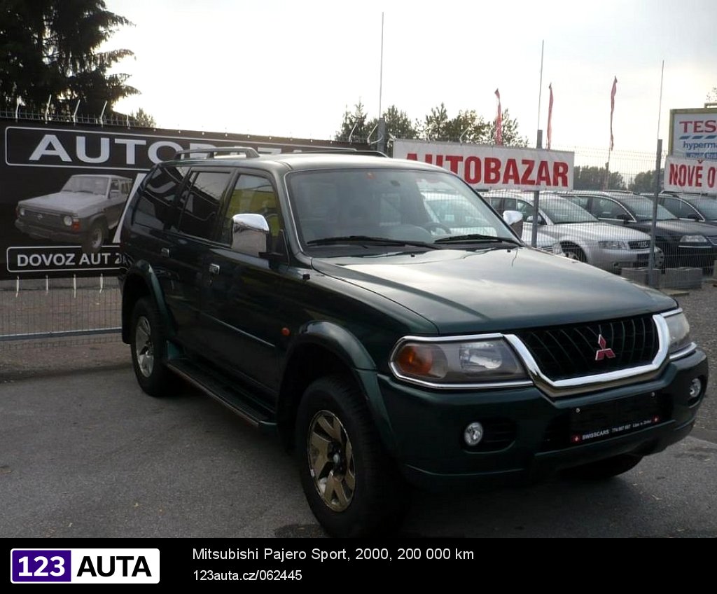 Mitsubishi Pajero Sport, 2000 - pohled č. 4