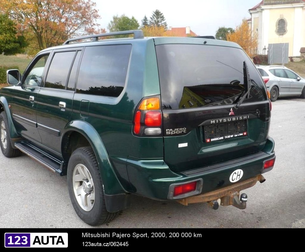 Mitsubishi Pajero Sport, 2000 - pohled č. 8