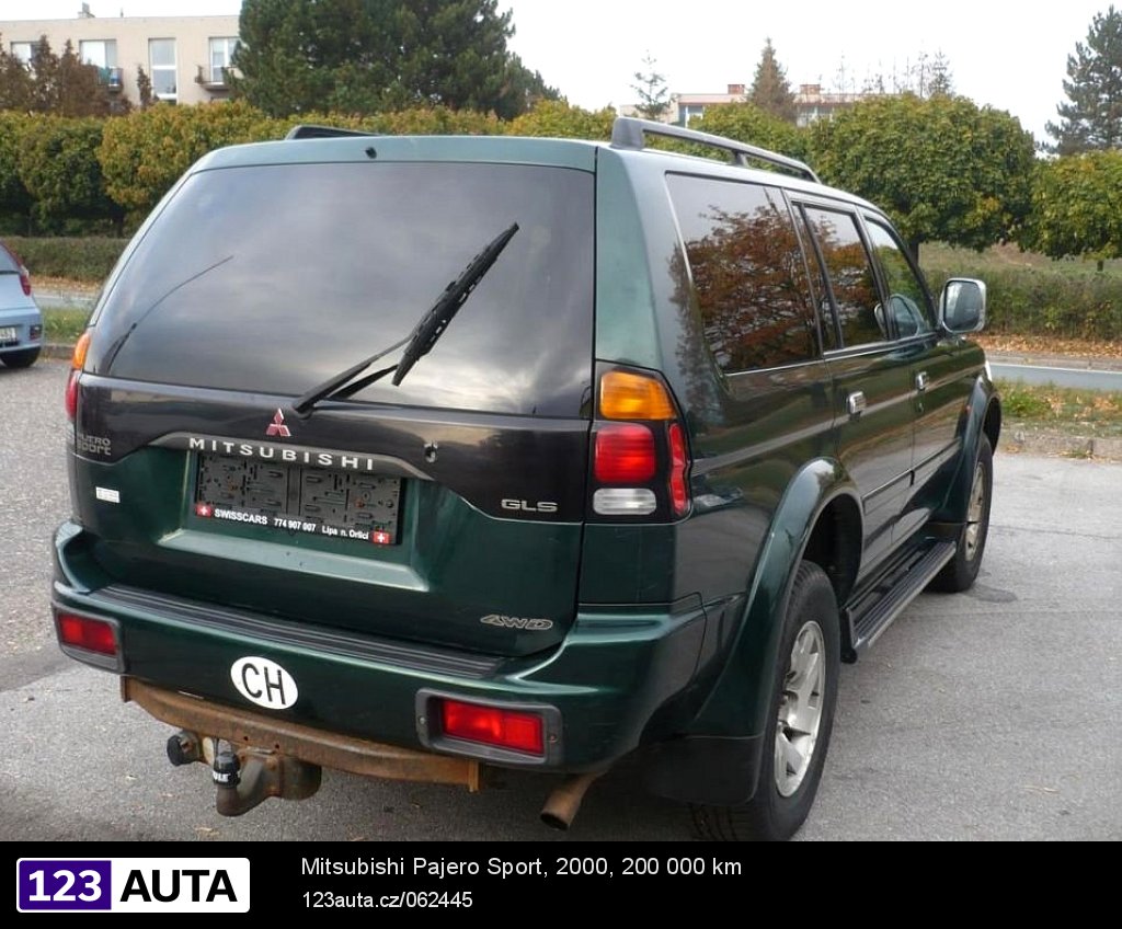 Mitsubishi Pajero Sport, 2000 - pohled č. 9