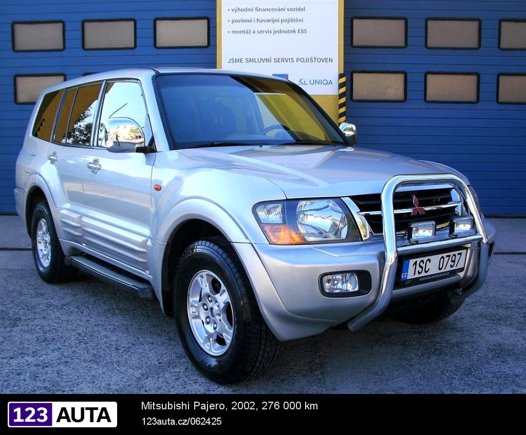 Mitsubishi Pajero, 2002 - celkový pohled