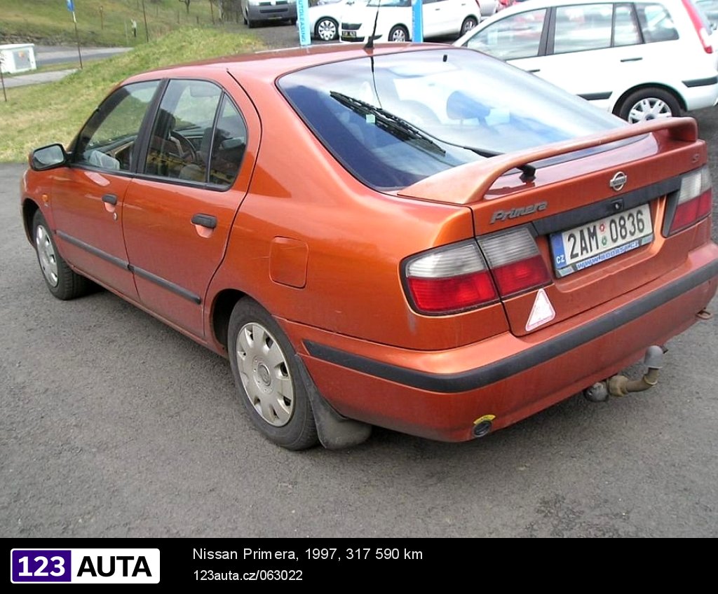 Nissan Primera, 1997 - pohled č. 6