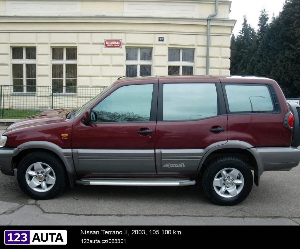 Nissan Terrano II, 2003 - celkový pohled