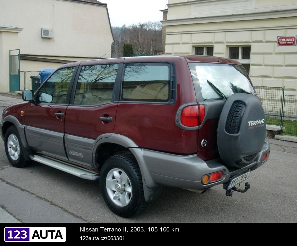 Nissan Terrano II, 2003 - pohled č. 2