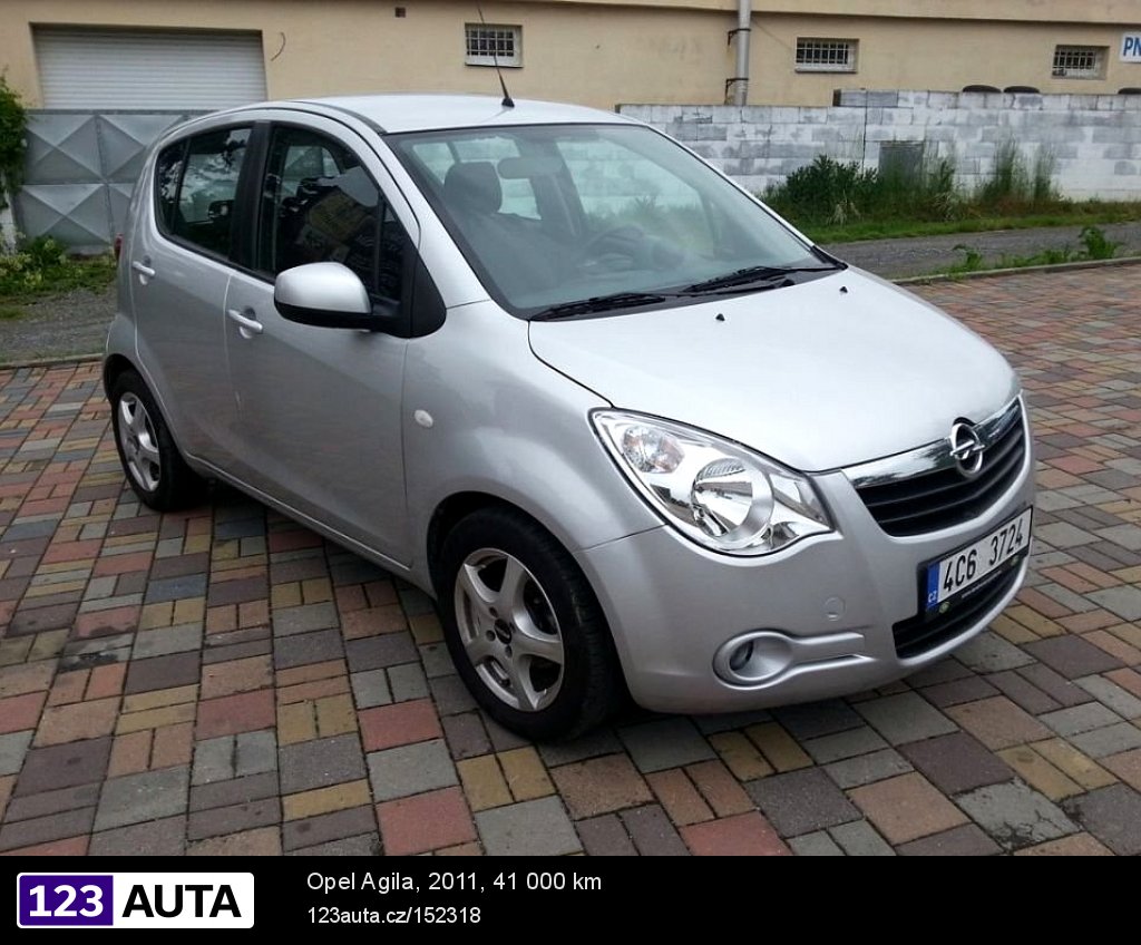 Opel Agila, 2011 - celkový pohled