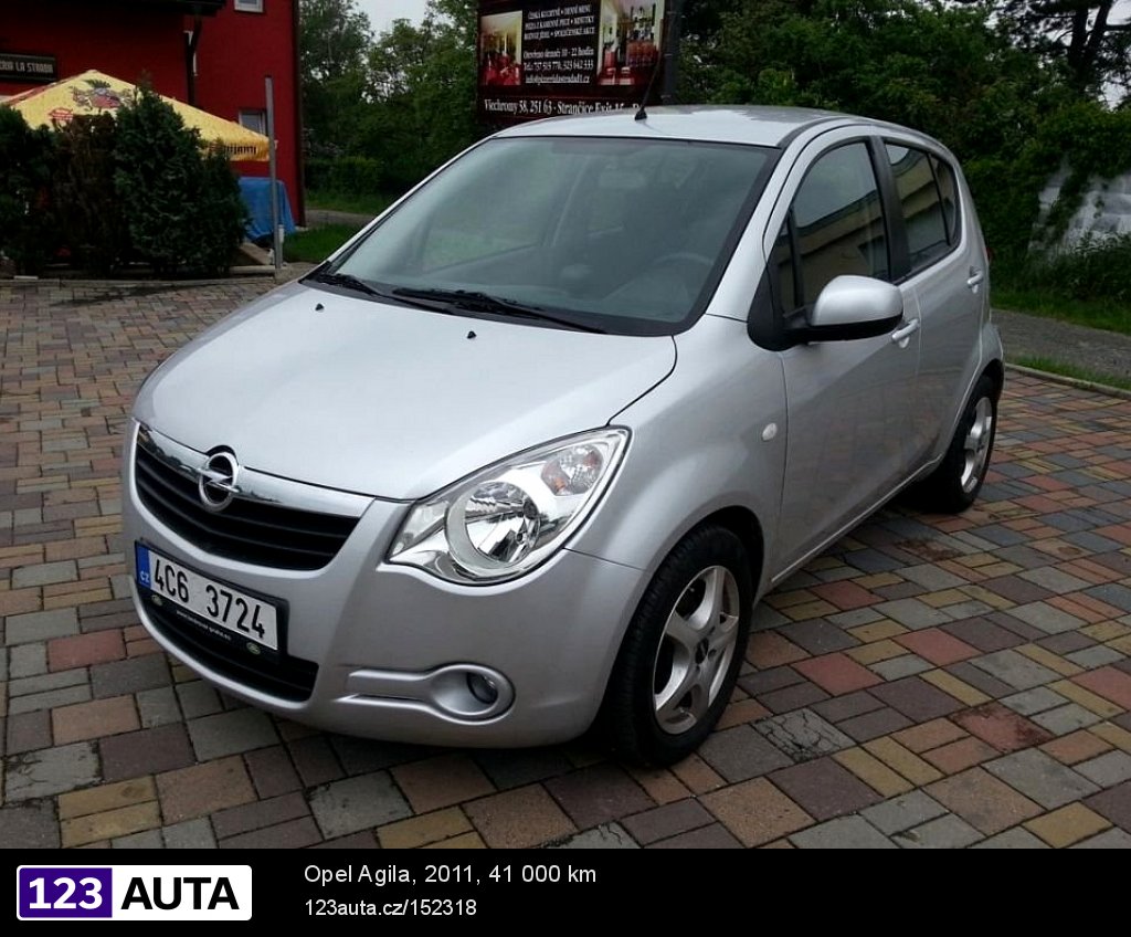 Opel Agila, 2011 - pohled č. 3