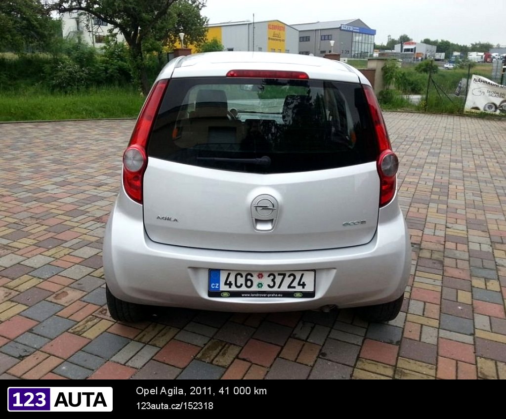 Opel Agila, 2011 - pohled č. 5