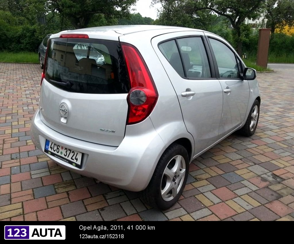Opel Agila, 2011 - pohled č. 6