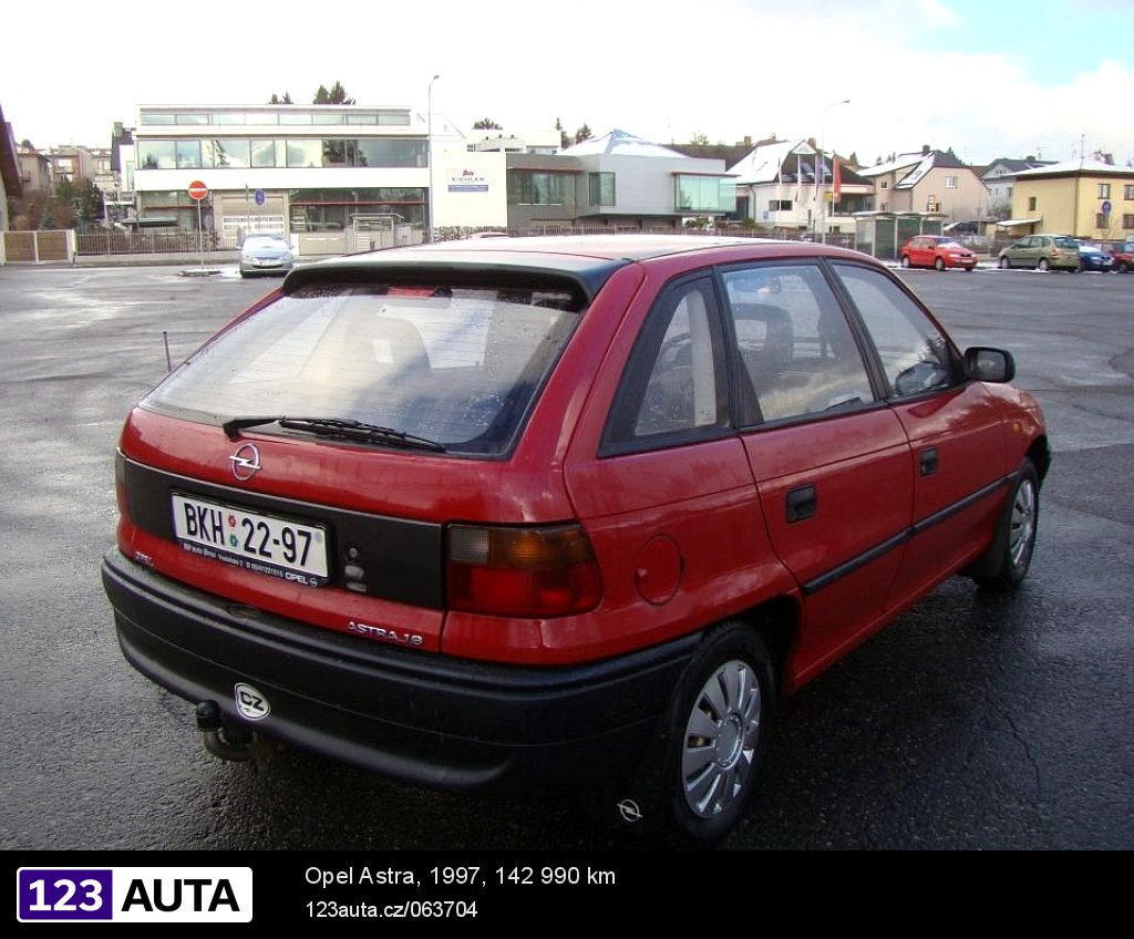 Opel Astra, 1997 - pohled č. 3