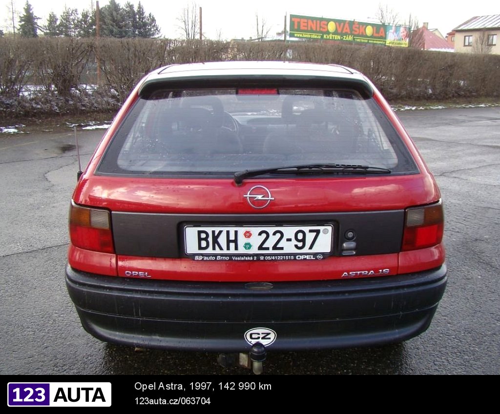 Opel Astra, 1997 - pohled č. 4