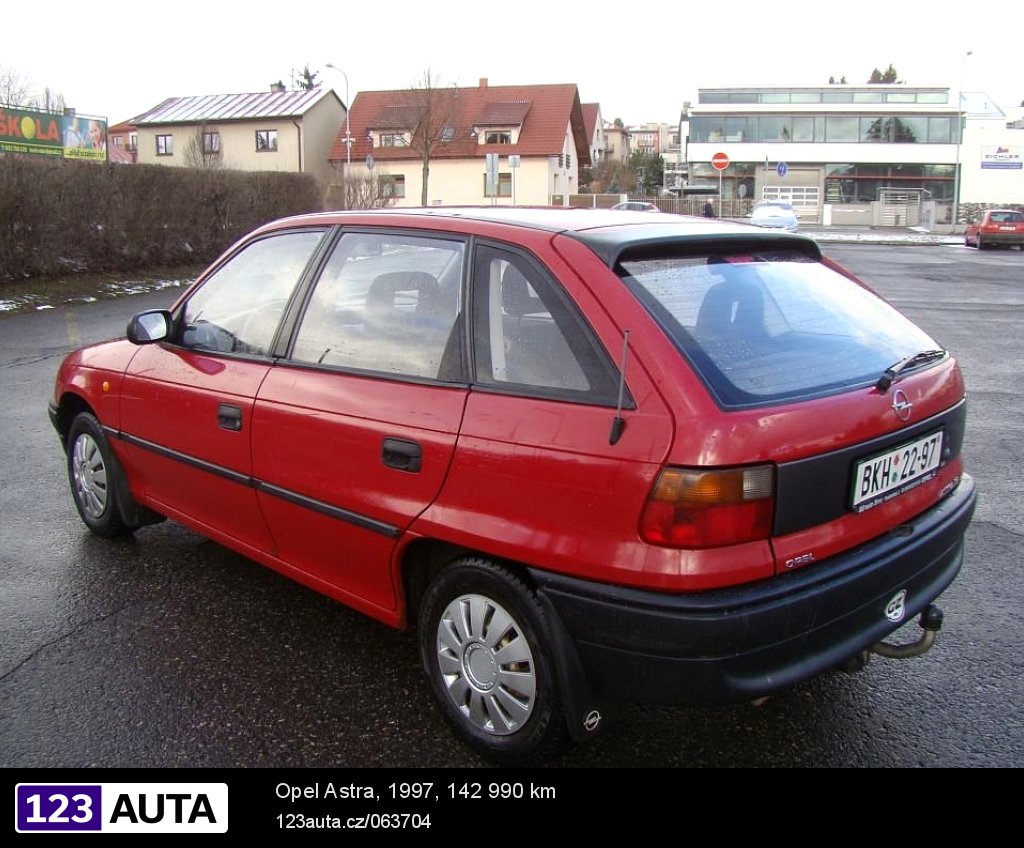 Opel Astra, 1997 - pohled č. 5