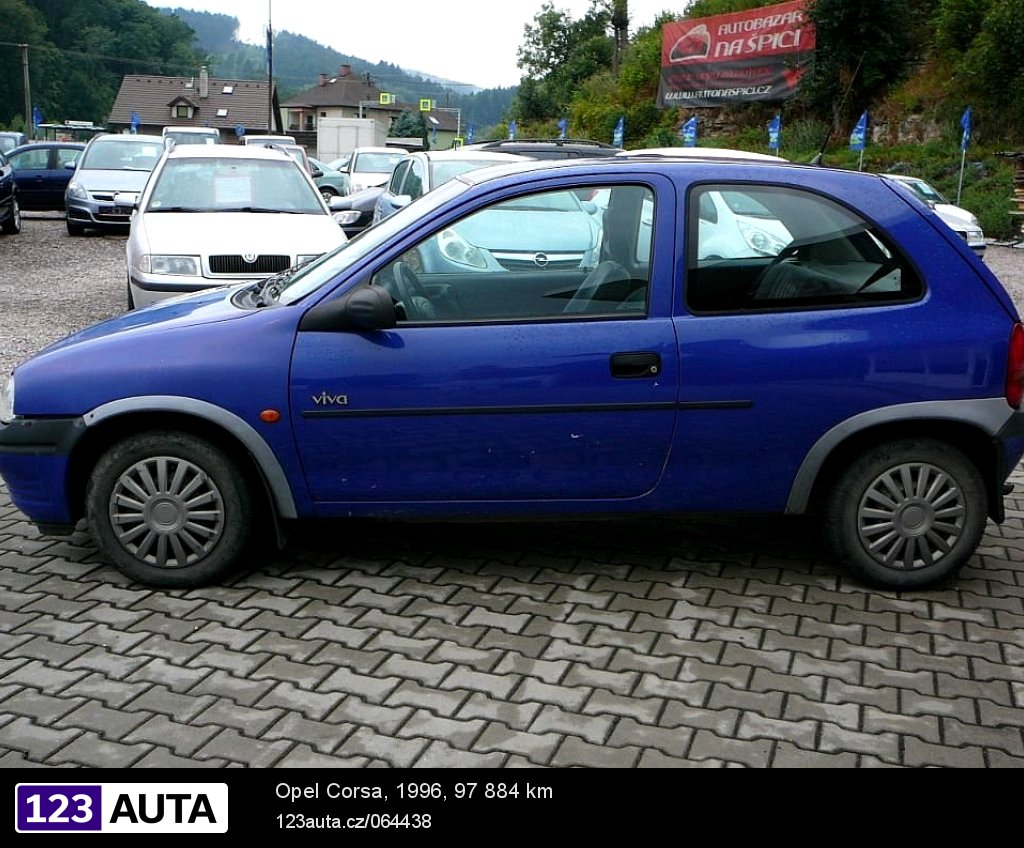 Opel Corsa, 1996 - pohled č. 5