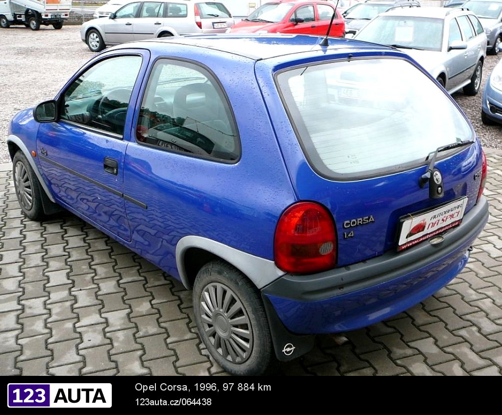 Opel Corsa, 1996 - pohled č. 6