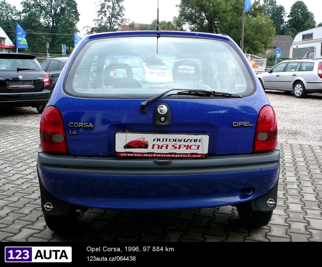 Opel Corsa, 1996 - pohled č. 7