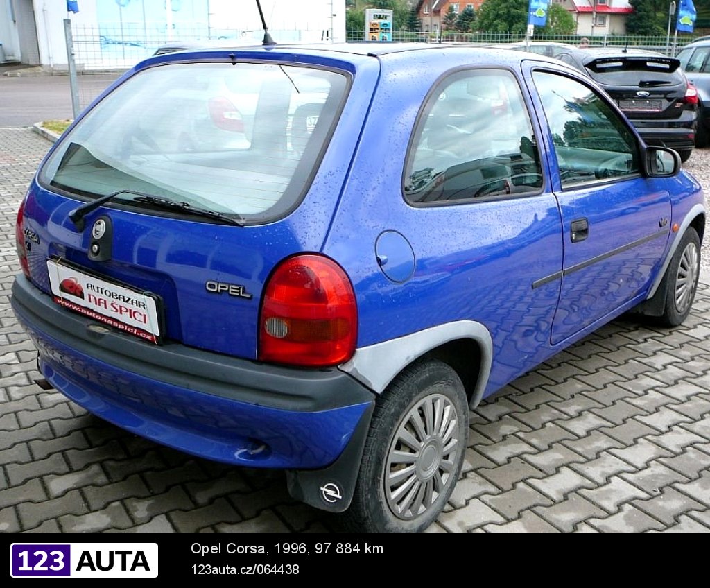 Opel Corsa, 1996 - pohled č. 8
