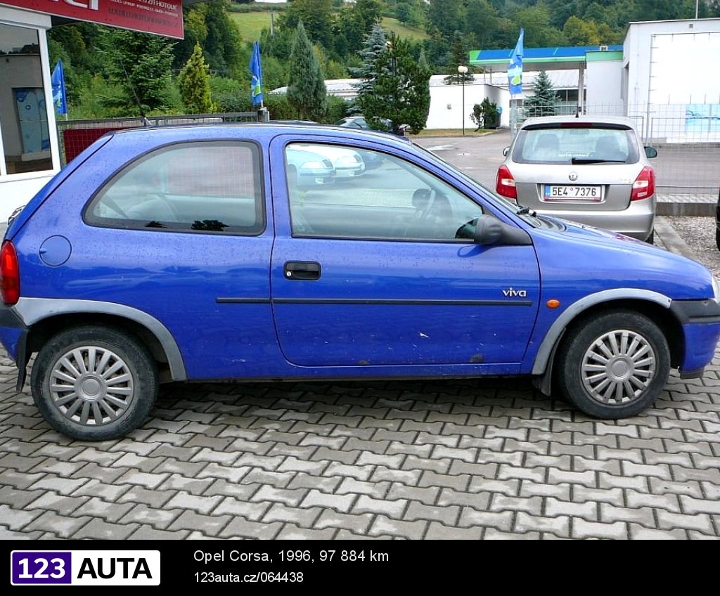 Opel Corsa, 1996 - pohled č. 9