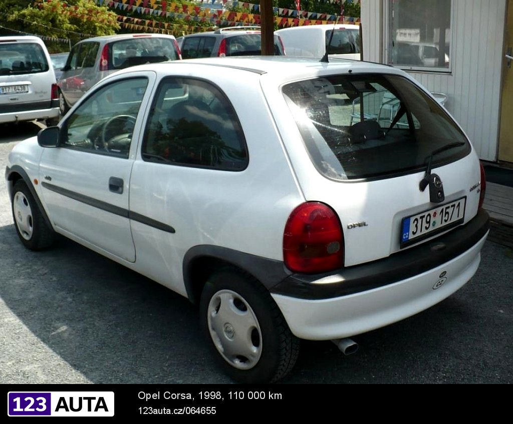 Opel Corsa, 1998 - pohled č. 3