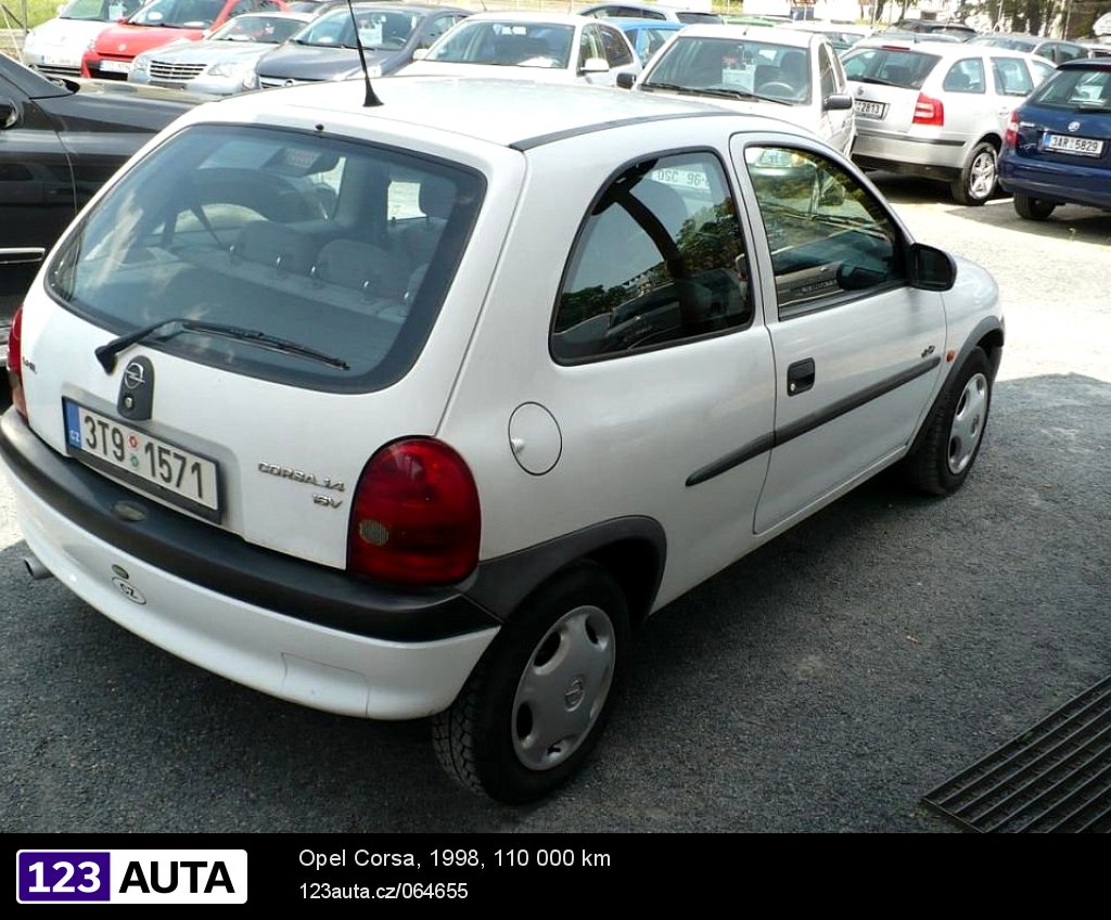 Opel Corsa, 1998 - pohled č. 4