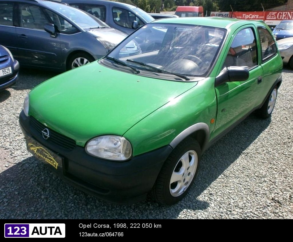 Opel Corsa, 1998 - celkový pohled