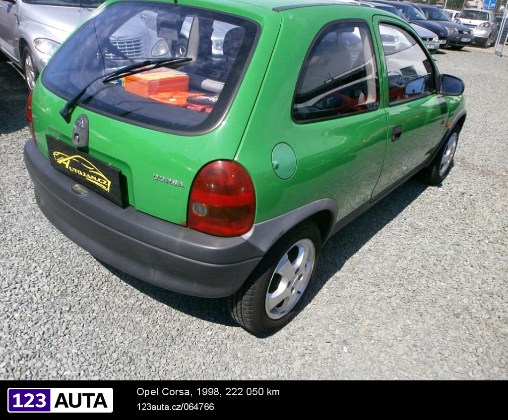 Opel Corsa, 1998 - pohled č. 4