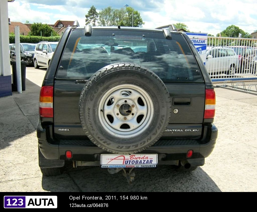 Opel Frontera, 2011 - pohled č. 8